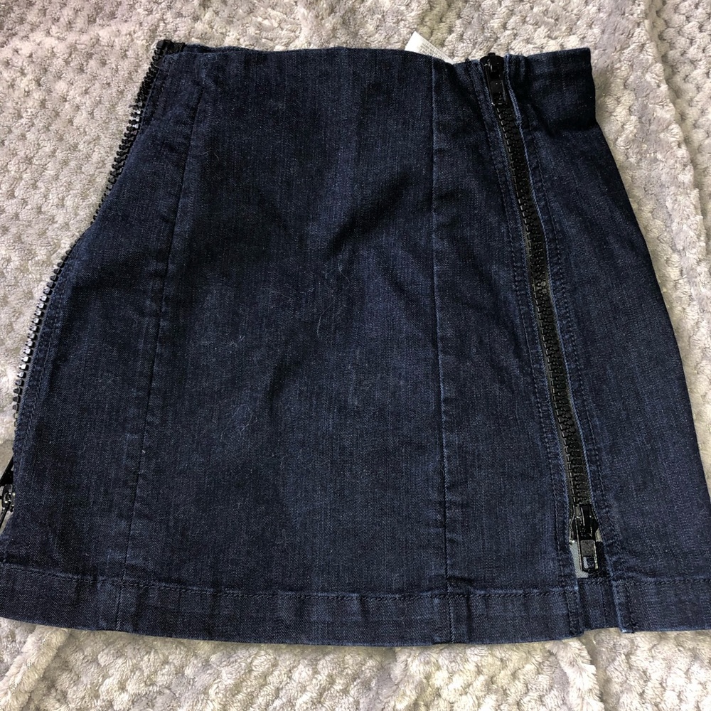 LF denim skirt NWOT